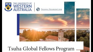 Tshua Fellowship program by University of Western Australia UWA  Fully Funded program  No IELTS [upl. by Kristy604]