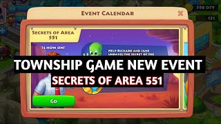 TOWNSHIP GAME NEW EVENT SECRETS OF AREA 551 [upl. by Januisz773]