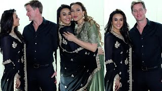 Priety Zinta With Husband Gene Goodenough At Sohail Khans Eid Party👌 MS shorts [upl. by Sal451]