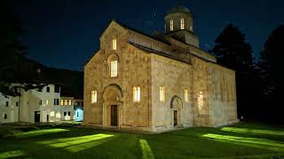 Хор манастира Високи Дечани Метохија Србија Monks of the monastery Visoki Decani Metohia Serbia [upl. by Allcot]