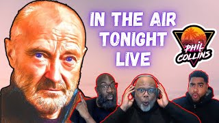 Phil Collins  In the Air Tonight Live Reaction Two WordsThe Drums [upl. by Suravaj]