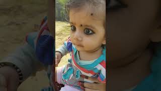 Tum chain ho kara ho mera ishq ho mera pyar 🥳❤️😇🧿shortvideo cutebaby [upl. by Ettennil398]