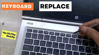 Hp Elitebook 8470p Keyboard Replacement [upl. by Jair459]