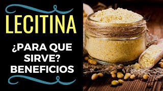 ►► LECITINA ¿Para que sirve  DEMOSTRACIÓN [upl. by Leelah]