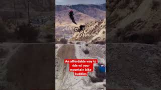 Mountain Biking  An affordable way to ride with your mountain bike buddies scooter mtb friends [upl. by Nirej437]