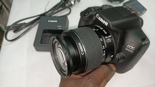 Canon EOS 2000D DSLR Camera EFS 1855 mm f3556 is II Len  Canon EOS Rebel T7  Unboxing [upl. by Elaina]