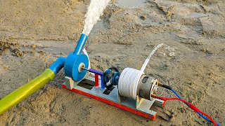 How To Make High Pressure Water Pump Using 775 Motor [upl. by Marwin476]