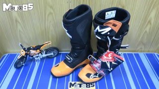 Мотоботы Alpinestars Tech 7  обзор от Moto85ru [upl. by Akeyla931]