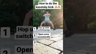 Kazotsky kick Tutorial Tf2Russian kick dance [upl. by Hausner]