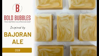 Cold Process Soap Making Inspired by Bajoran Ale from Star Trek Deep Space Nine [upl. by Rramo444]