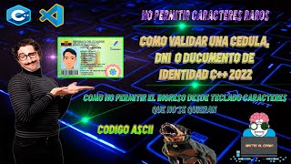 Como Validar Una Cedula o Documento de Identidad en C 2023  Adictos al Código [upl. by Toinette]