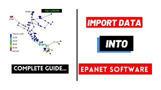 EPANET Tutorial  How to Import ExcelAutoCAD Data Into EPANET Software Complete Guide [upl. by Sacci921]