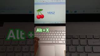 Cherry 🍒 symbol shortcut key in MS word  MS word shortcut key  msword mswordshortcutkey sorts [upl. by Refinne456]