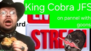 King Cobra JFS UPDATE  Living at home with dad and on stream with goons [upl. by Ladin]