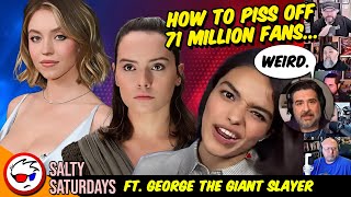 Rachel Zegler INSULTS 71 MILLION Fans ft George The Giant Slayer  Salty Saturday [upl. by Drofyar]