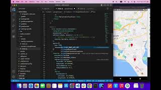 React Native Google Maps  React Native Google Places Autocomplete  Part 5 [upl. by Charters649]