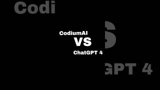 CodiumAI VS ChatGPT 4 trending coding chatgpt codiumAishortviralshortsvideoai [upl. by Ithaman581]