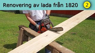 Renovering av lada från 1820 Del 2 [upl. by Naret135]