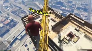 GTA 5 epic fun and crazy falls jump copilation 1 [upl. by Enialem139]