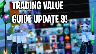 GPO TRADING VALUE TIERLIST UPDATE 9 [upl. by Ugo]