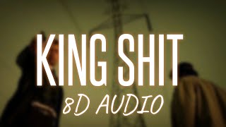 Shubh  King Shit 8D AUDIO [upl. by Navlys]