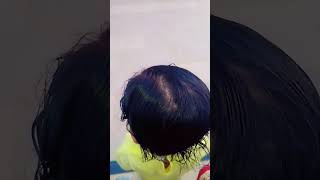 Hair treatment at home final results shortvideo creative recipe swaadkasafer vlogger [upl. by Htrahddis]