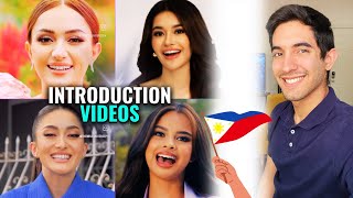 Miss Universe Philippines 2024  Top 12  Best Introduction Videos [upl. by Eveneg139]