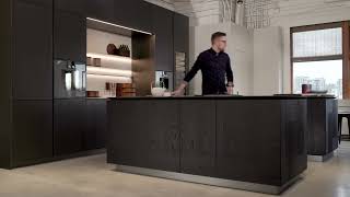 Intersection Kitchen by MolteniampC at Livingspace Interiors Vancouver [upl. by Latton987]