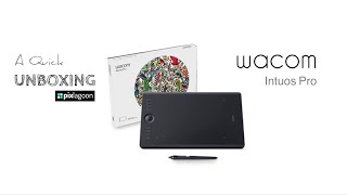 Wacom Intuos Pro Medium Unboxing [upl. by Ikin212]