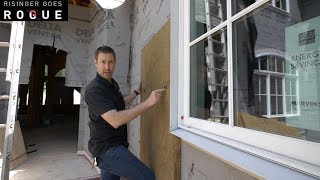 Simple trick to Exterior Insulation and Window Depth [upl. by Nilahs]