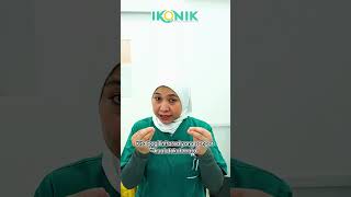 Korang tahu ke fungsi laser dekat bawah mata tu 🤔 [upl. by Haiacim]