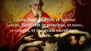 Catholic Prayers  Glory be to the Father Latin [upl. by Kim]