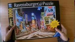 Ravensburger Puzzle  Glow in the Dark  Times Square New York [upl. by Amzu744]