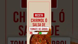 🔴RECETA CHIRMOL o SALVA de TOMATE 🍅 de ÁRBOL Reforma Pro Salud Adventistas [upl. by Rama]