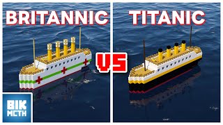 Britannic VS Titanic [upl. by Arinay256]