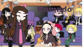 Anime Characters React To Each OtherNezuko Kamado one of the worst thumbnail Ive ever made 😭 [upl. by Tenaej356]