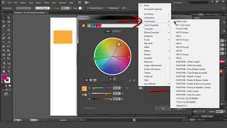 How to find pantone color code in Adobe Illustrator [upl. by Aneloj978]