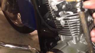 2006 Honda shadow aero suicide shifter [upl. by Etneciv428]