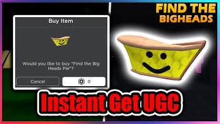 UGC LIMITED Find the Big Heads Script  Instant Get Big Heads Pie [upl. by Camille]