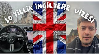 10 Yıllık İNGİLTERE vizesi almak 🇬🇧🏰💂🏽 [upl. by Jaquenetta253]