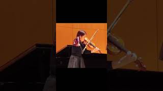 バイオリン発表会 演奏中に家族が遅れて入って来て笑ってます😄 ラフォリア LA FOLIA violin バイオリンクラシック classic [upl. by Ayaet]