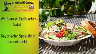 👉 WeißwurstSalat mit Radieschen und Brezen 👈 👌 Bayerische Spezialitäten neu entdeckt [upl. by Jenica]