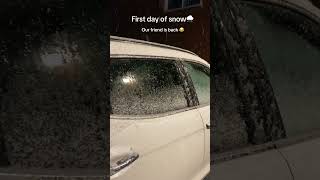 First day of snow🌨️ Moncton New Brunswick [upl. by Jere]