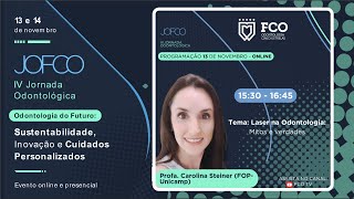 Laser na Odontologia mitos e verdades [upl. by Crockett]