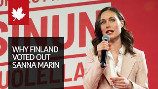 Why Finland voted out Sanna Marin one of the worlds youngest leaders [upl. by Nivad125]