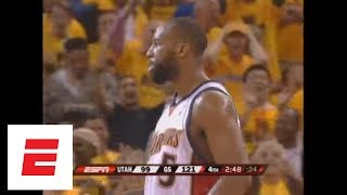 11th anniversary of Baron Davis’ playoff dunk vs the Jazz 2007  ESPN Archives [upl. by Aleka]