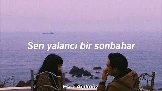 Aşkın Nur Yengi  Yalancı Bahar Lyrics [upl. by Aneehsyt]