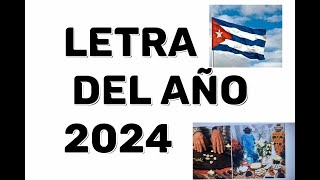 ELEBARA con OYA  LETRA DEL AÑO Para CUBA y EL MUNDO  2024 [upl. by Eemaj]