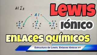 Estructura de LEWIS Enlace Iónico bien fácil [upl. by Jeddy]