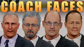 ALL COACH FACES In Game  NHL 25 UPDATE [upl. by Alim]